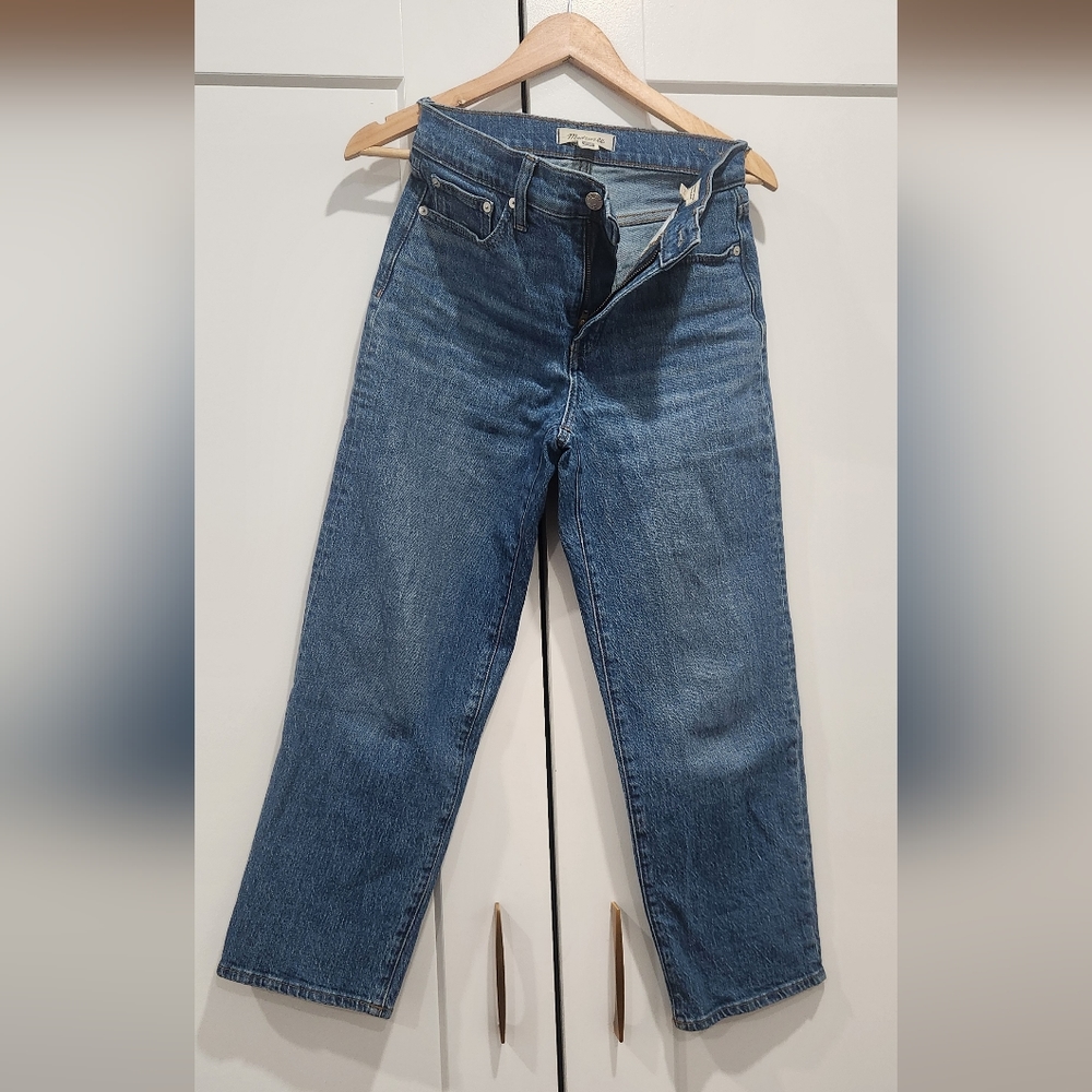 Perfect Vintage Wide Leg Madewell 26P Jeans